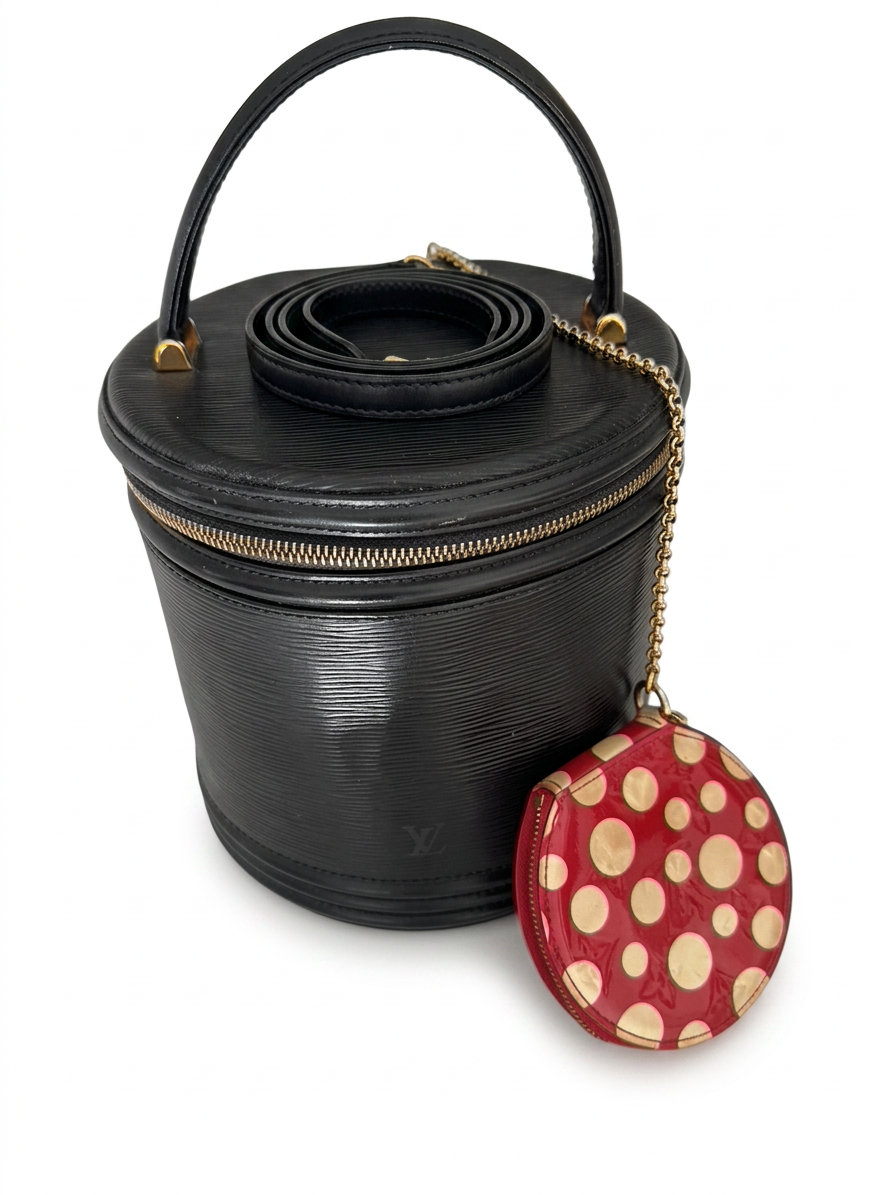 Sac Cannes Vanity — Black Epi