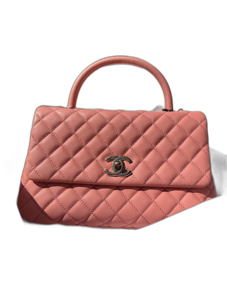 Coco Handle — Coral Pink Caviar
