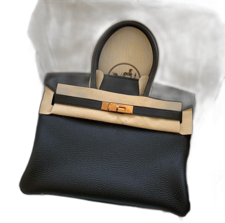 Birkin 30 — Noir Togo