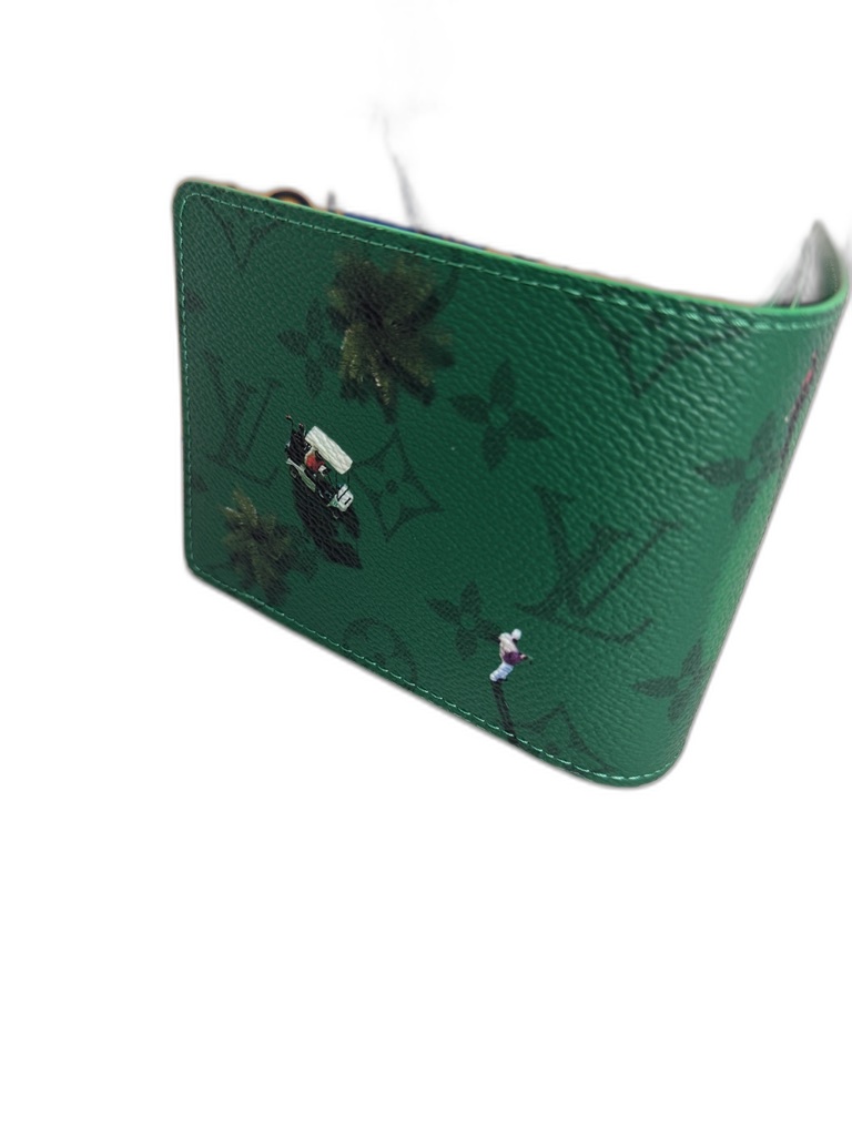 Multiple Wallet — Monogram Jungle Green