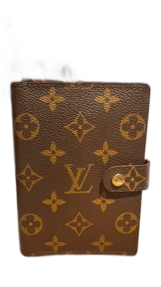Small Ring Agenda Cover — Monogram